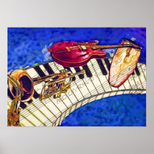 De muziek in mij poster