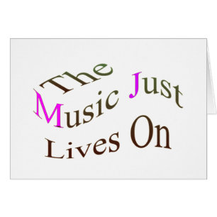 De muziek leeft gewoon aan