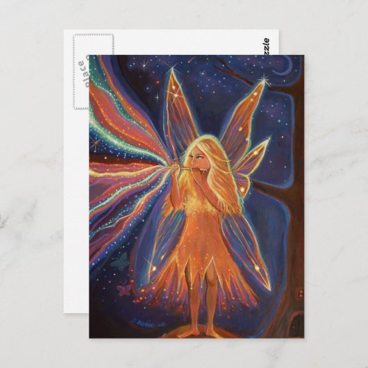 De muziek van de Faeries Briefkaarten (Voorkant / Achterkant)