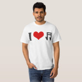 De Muziek van de liefde T-shirt (Voorkant volledig)