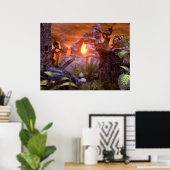 De muziek van de Natuur Poster (Thuiskantoor)