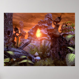 De muziek van de Natuur Poster