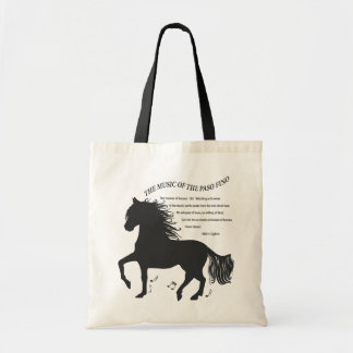 De muziek van de Paso Fino Tote Bag