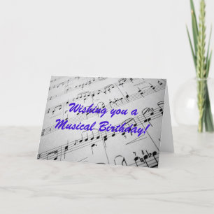 De Muziek van het blad Kaart