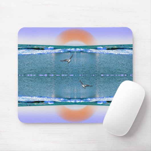 De muziek van water en licht muismat (Met muis)