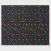 De muziek voelen cadeaupapier (Vlak)