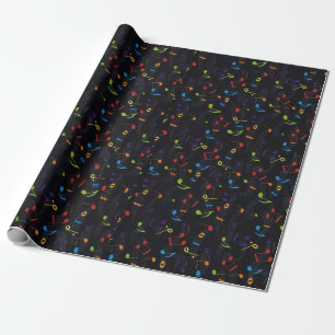 De muziek voelen cadeaupapier