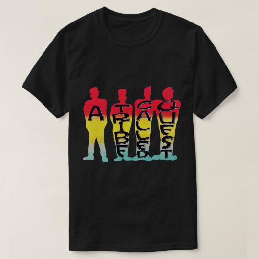 De muziekkanaal van de hippe riep op tot Fan Phife T-shirt (Design voorkant)