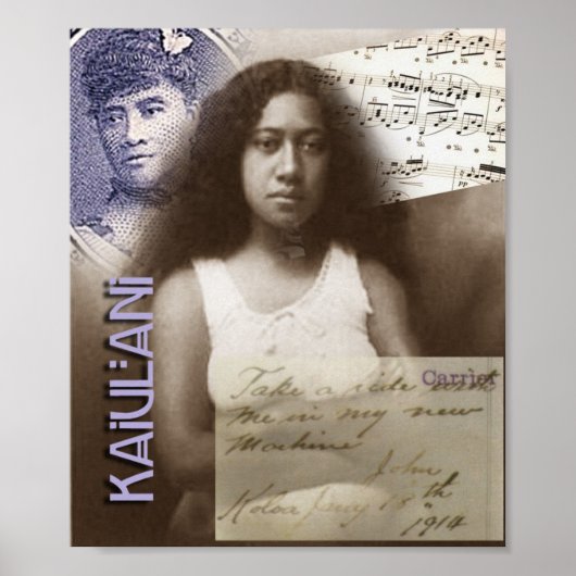 De muziekkoningin poster (Voorkant)