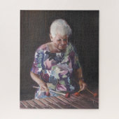 De muziekleraar legpuzzel (Verticaal)