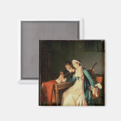 De muziekles, 1790 magneet (Voorkant / Achterkant)