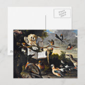 De muziekles briefkaart (Voorkant / Achterkant)