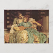 De muziekles briefkaart (Voorkant)