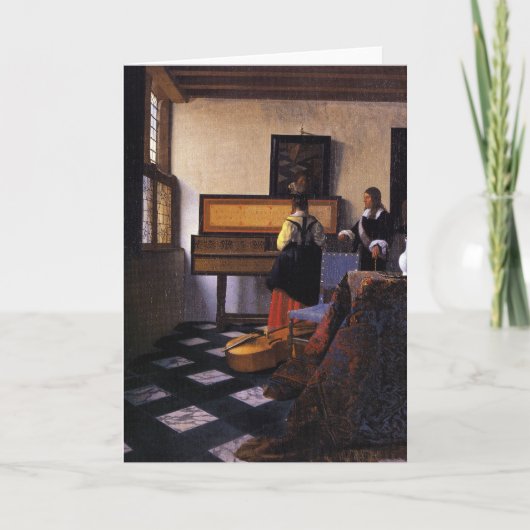 De muziekles kaart (Voorkant)