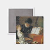 De muziekles magneet (Voorkant / Achterkant)