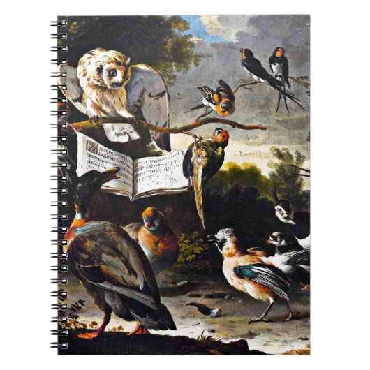 De muziekles notitieboek (Voorkant)