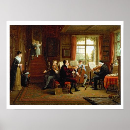 De muziekles poster (Voorkant)