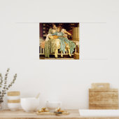 De muziekles van Frederic Leighton Poster (Keuken)