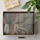 De muziekles van Henriette Ronner-Knip Tissuepapier (Geschenk)