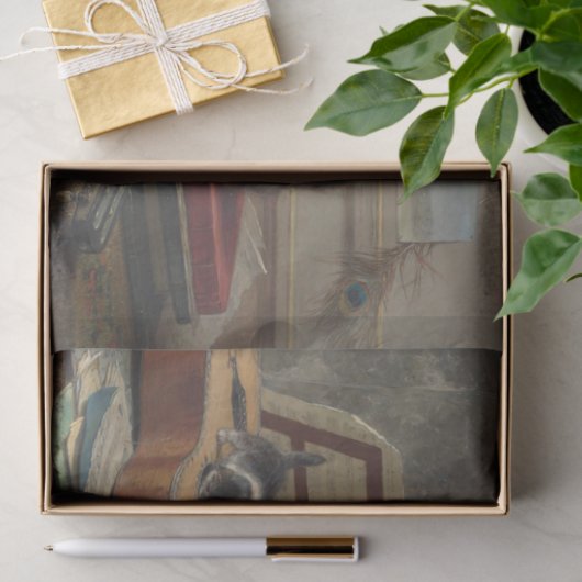 De muziekles van Henriette Ronner-Knip Tissuepapier (Geschenk)