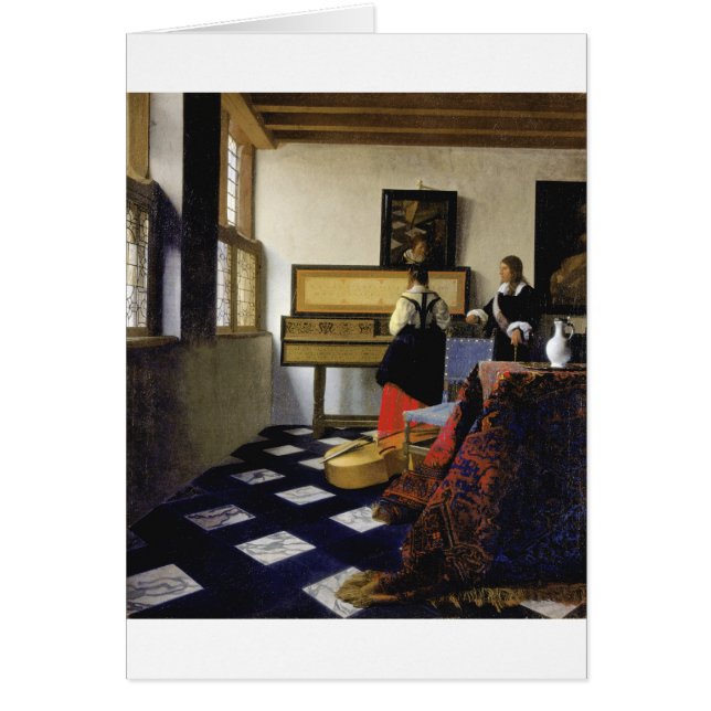 De muziekles van Johannes Vermeer (Voorkant)