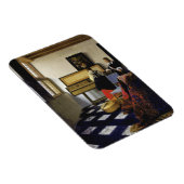 De muziekles van Johannes Vermeer Magneet (Rechterzijde)