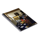 De muziekles van Johannes Vermeer Notitieboek (Rechterzijde)