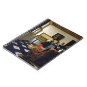 De muziekles van Johannes Vermeer Notitieboek (Linkerzijde)