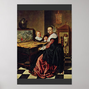 De muzieklessen van Molenaer Jan Miense (beste taa Poster