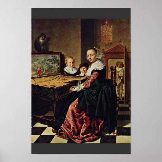 De muzieklessen van Molenaer Jan Miense (beste taa Poster (Voorkant)
