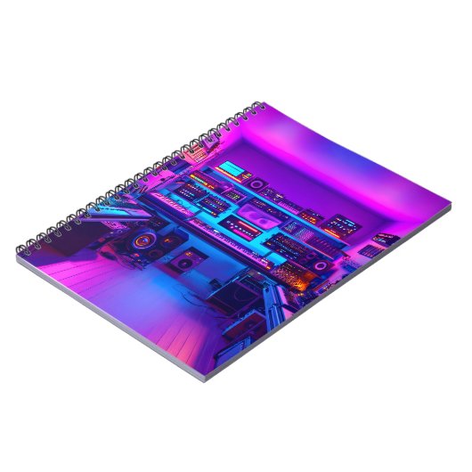 De muziekruimte notitieboek (Linkerzijde)