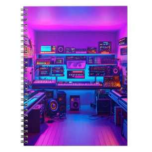 De muziekruimte notitieboek