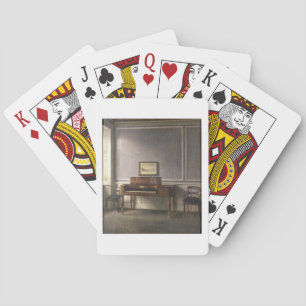 De muziekruimte pokerkaarten