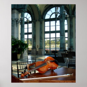 De muziekruimte poster