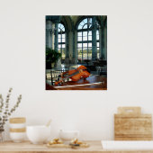 De muziekruimte poster (Keuken)