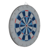 De muziekstad dartbord (Voorkant Links)