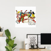 De muzieksterren van de Archies Poster (Thuiskantoor)