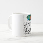 De muziektoonbank koffiemok (Voorkant links)