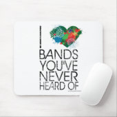 De muziektoonbank muismat (Met muis)