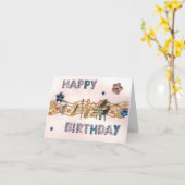 De muzikale Kaart van de Verjaardag van (Gele Bloem)