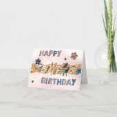 De muzikale Kaart van de Verjaardag van (Voorkant)