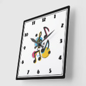 De muzikale wandklok (Hoek)