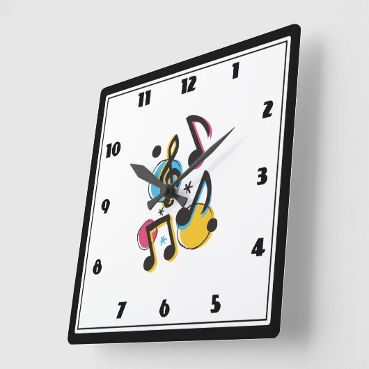 De muzikale wandklok (Hoek)
