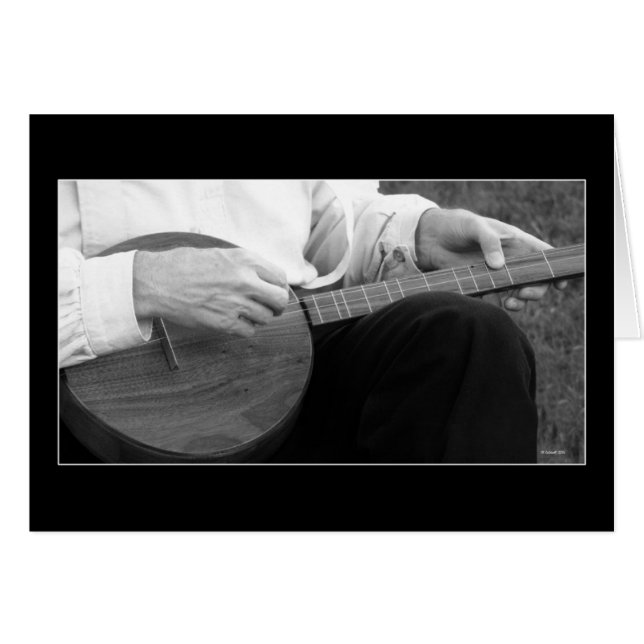 De muzikant (Voorkant Horizontaal)
