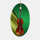 De muzikant keramisch ornament (Rechts)