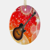 De muzikant keramisch ornament (Rechts)