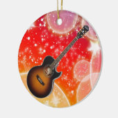 De muzikant keramisch ornament (Links)