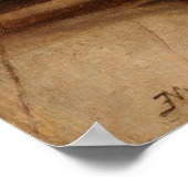 De muzikant poster (Hoek)