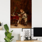 De muzikant poster (Thuiskantoor)