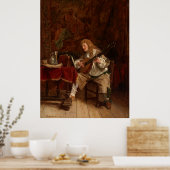 De muzikant poster (Keuken)